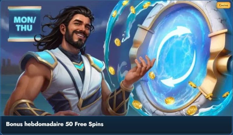 Oceanspin Casino bonus hebdomadaire