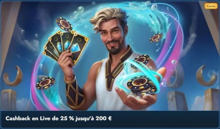 Oceanspin Casino cashback live